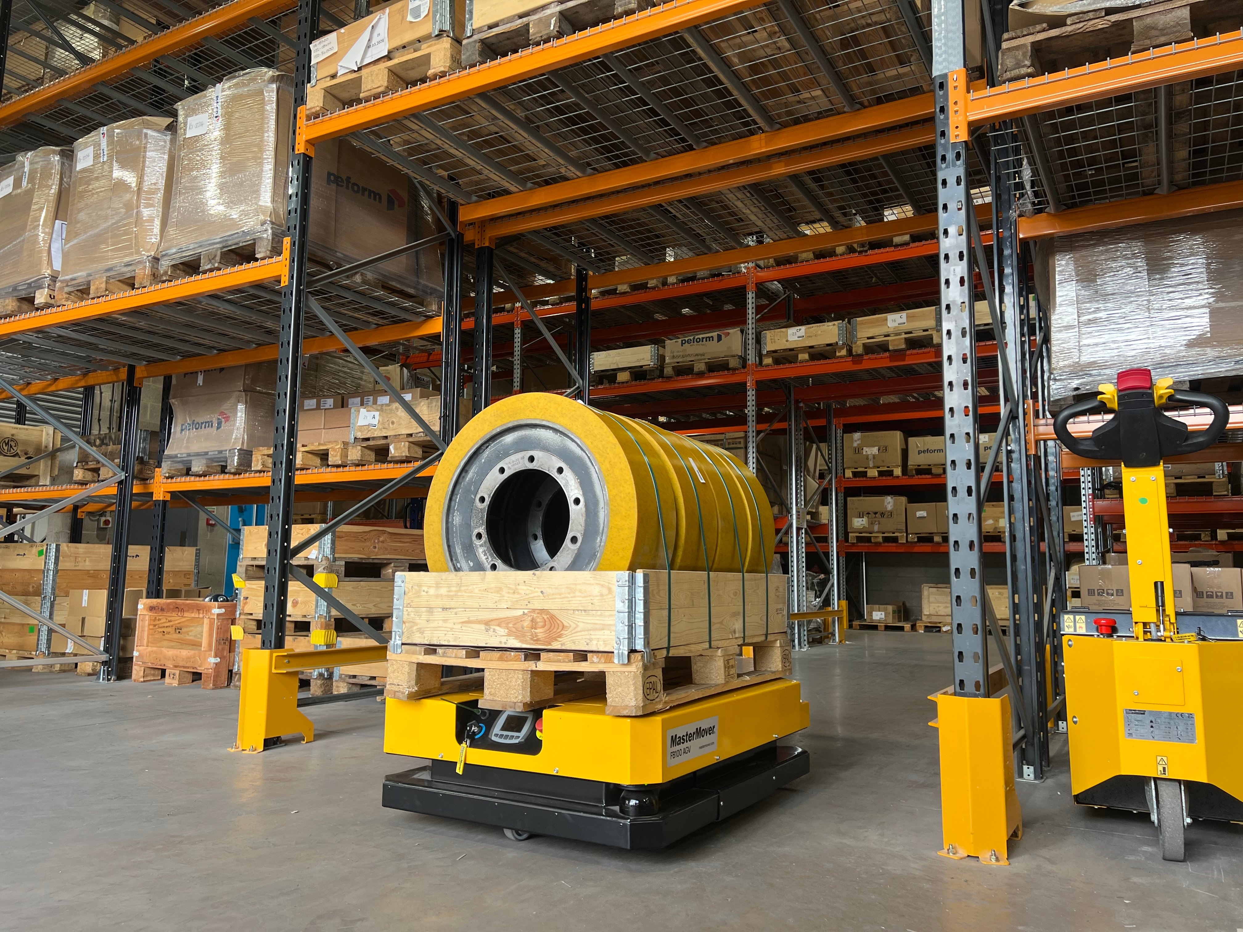AGV Flatbed Warehouse