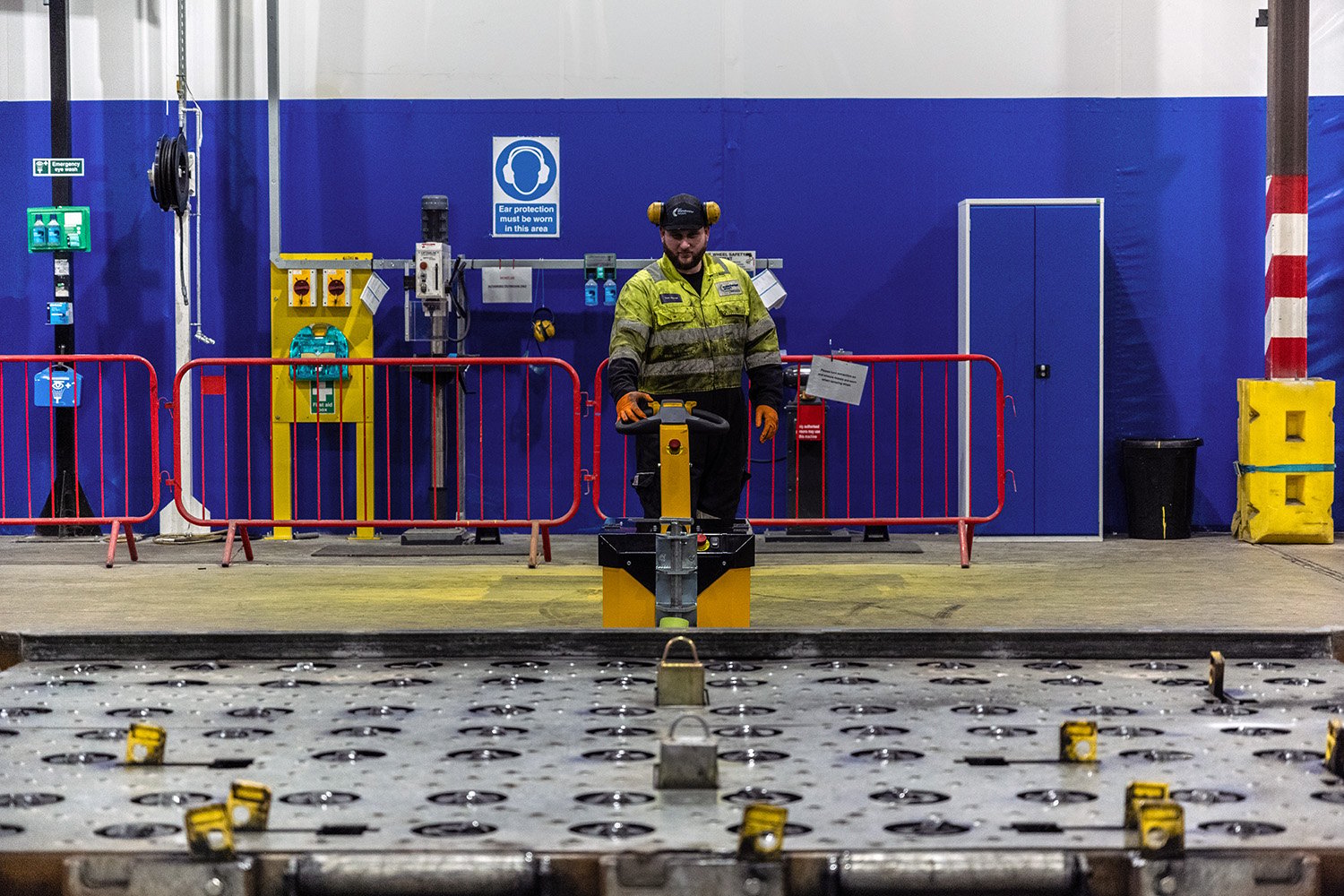 Manchester Airport TOW300 in Workshop