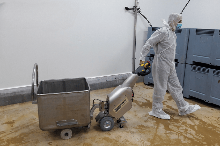 moving eurobin stainless steel tote bin
