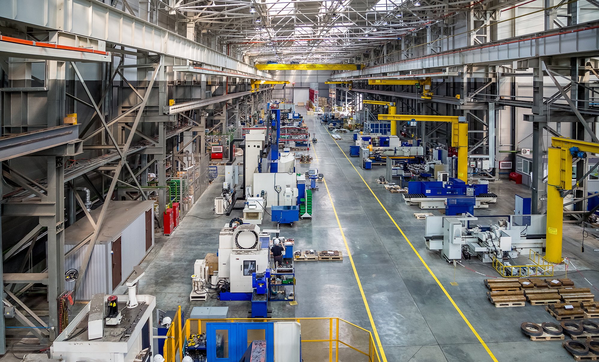 Stock Manufacturing Metal Factory