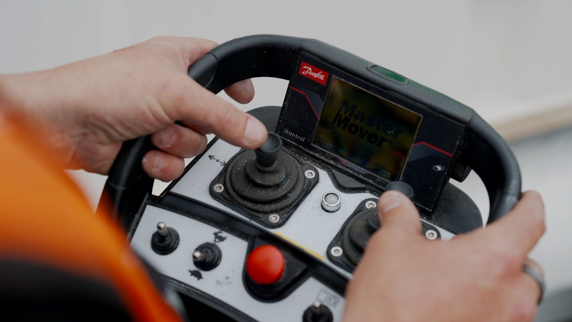 Sunbelt PowerSteered Remote Control close-up 