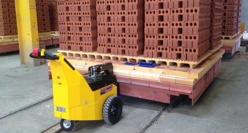 AllTerrrain ATP400 moving bricks on rails for cooling