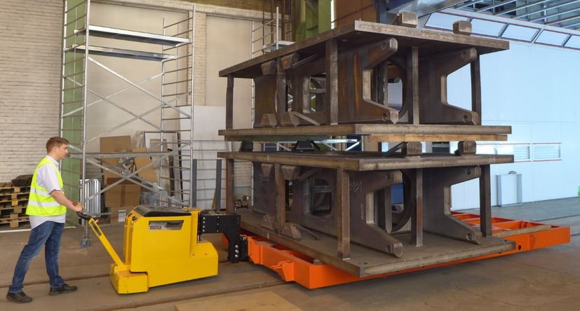 MasterTug MT2000+ moving metal components for Von Schaewen