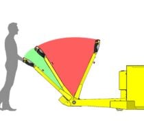 Trailer Moving System automatic tiller cut off