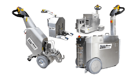 Gamme de tracteurs pousseur inox